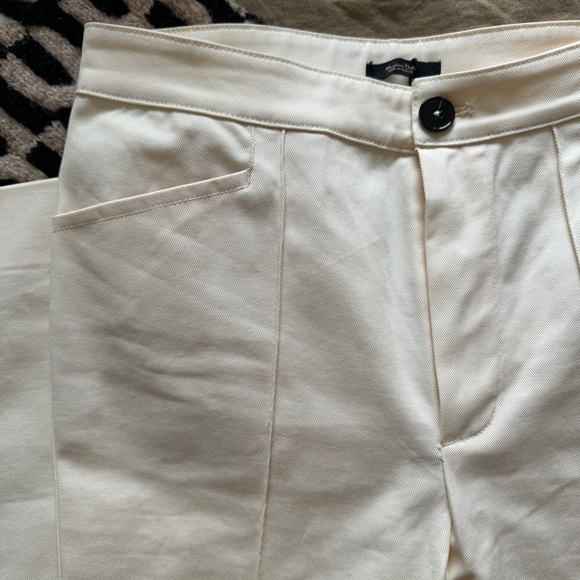 Cream Pants with Front Stitch - Picture 3 of 8